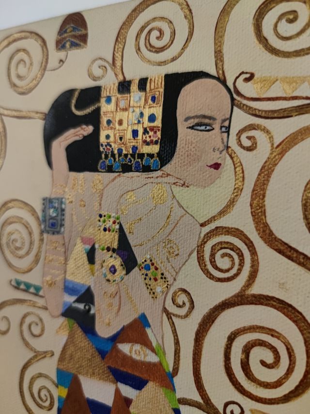 Cuadro pintado a mano