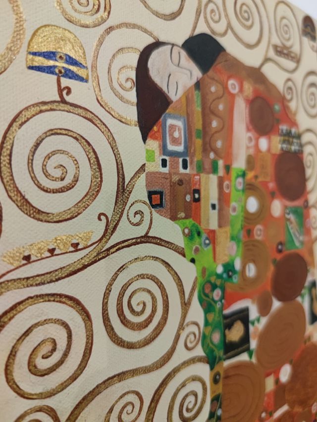 Cuadro pintado a mano