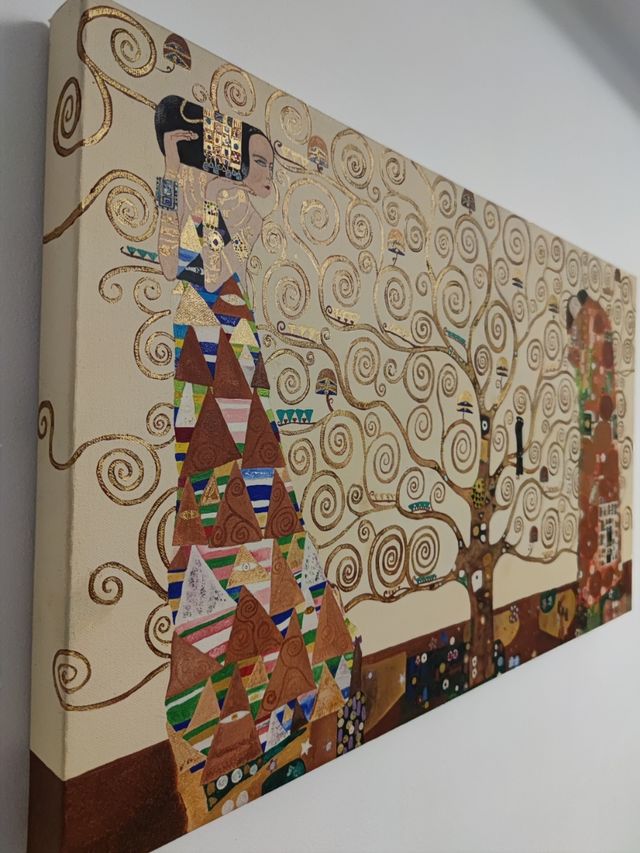 Cuadro pintado a mano