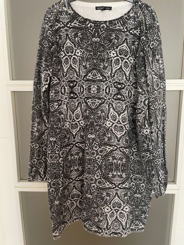 Vestido punto corto mango