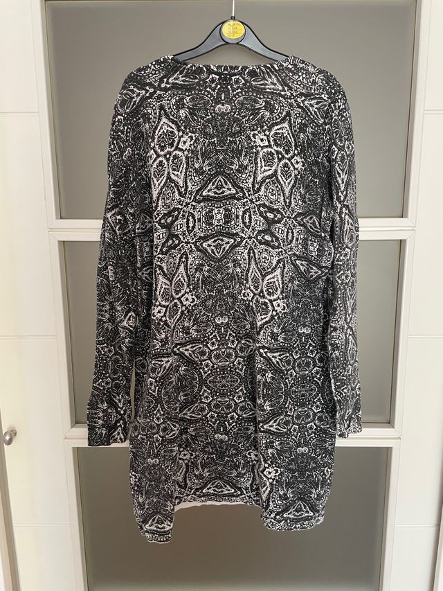 Vestido punto corto mango