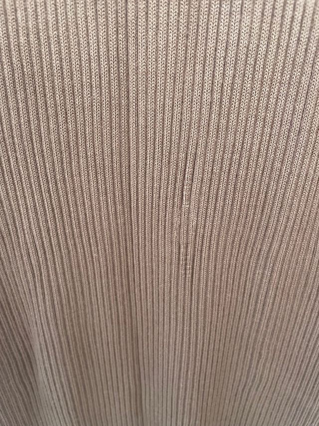 Vestido canalé midi primark