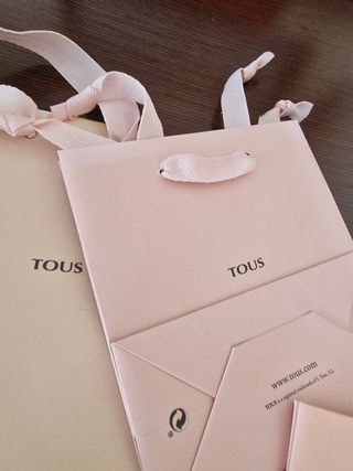 lote 10 bolsas rosas Tous