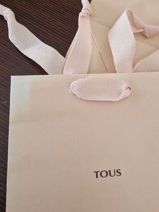 lote 10 bolsas rosas Tous