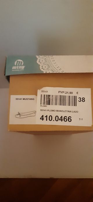 Zapatos manoletinas 