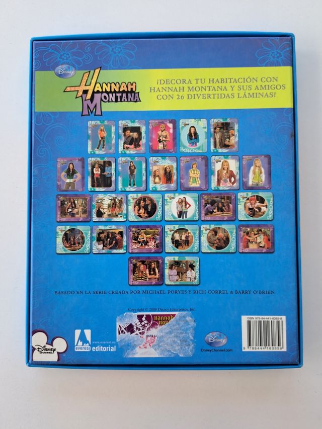 Láminas decorativas de Hannah Montana.