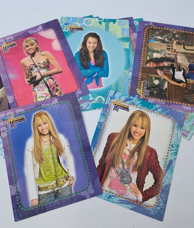 Láminas decorativas de Hannah Montana.
