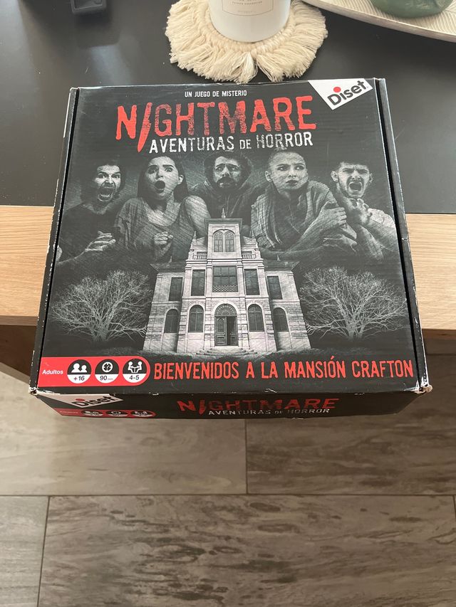 Juego de mesa de terror