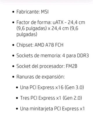 Placa Base AMD A10-5700