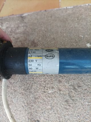 Motor persiana eléctrico