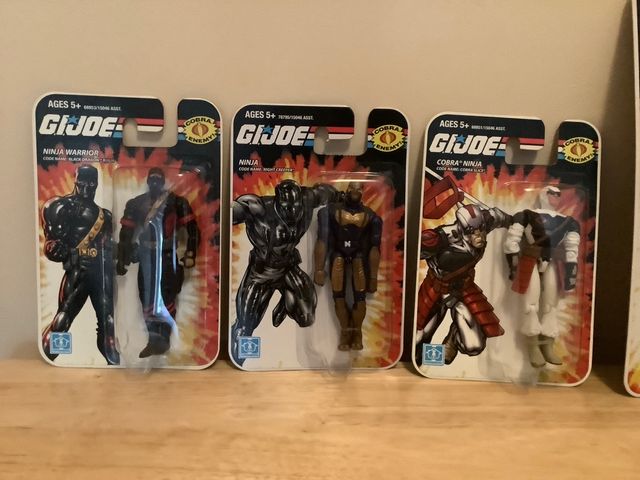 Colección Gi-joe  ninja cobra enemys