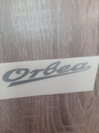 Pegatinas BH y ORBEA clásicas.