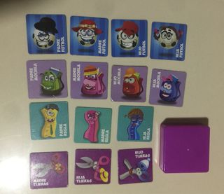 Juego mini cartas Babybel