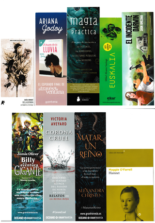 Marcapáginas Libros Manga Editoriales Librerias
