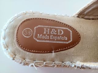Zapatillas esparto H&D