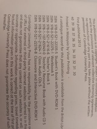 Inglés Sexto primaria