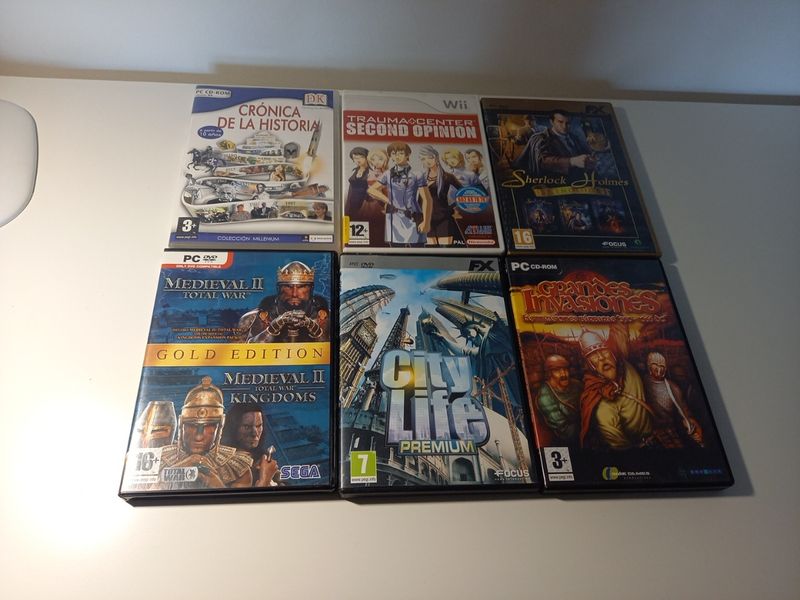 Imagen de Juegos pc-rom. El paquete a 9 euros