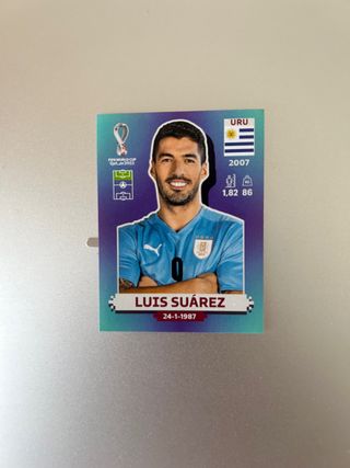 Cromo Luis Suarez Mundial 2022 Qatar Panini