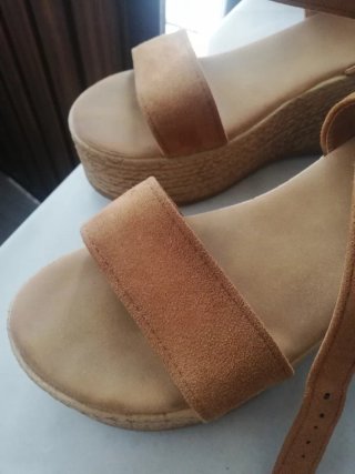 Sandalias de cuña