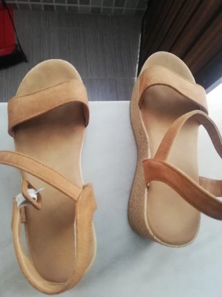 Sandalias de cuña