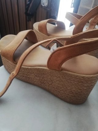 Sandalias de cuña