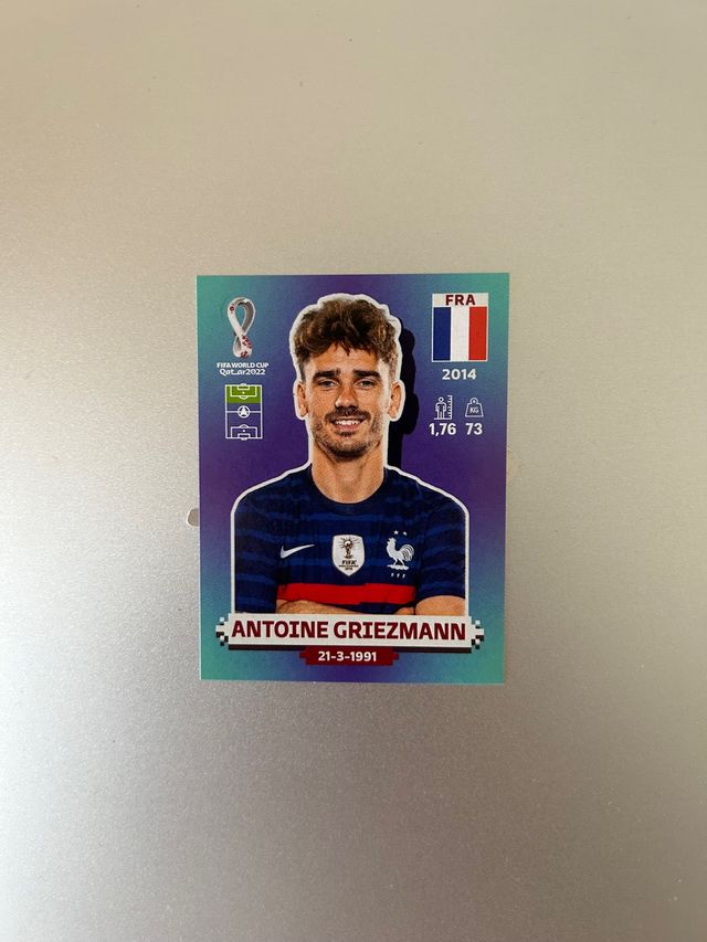 Cromo Griezmann Mundial 2022 Qatar Panini