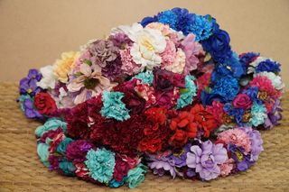 Tocados flores eventos