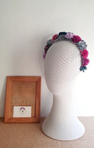 Tocados flores eventos
