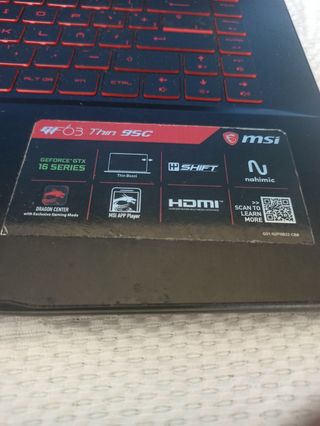 MSI GF63 Thin95 Gaming