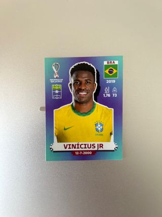 Cromo Vinicius Mundial 2022 Qatar Panini