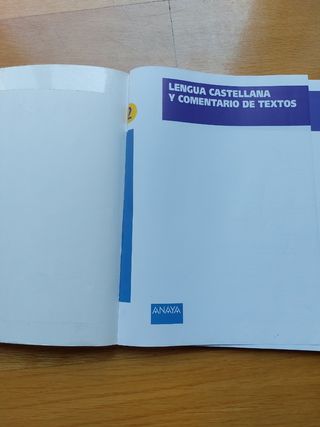 Lengua Castellana y Comentario de textos