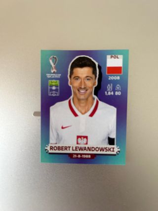Cromo Lewandosky Mundial 2022 Qatar Panini