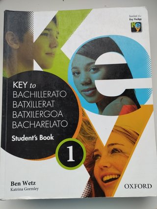 Libros de inglés KEY TO BACHILLERATO (1ro)