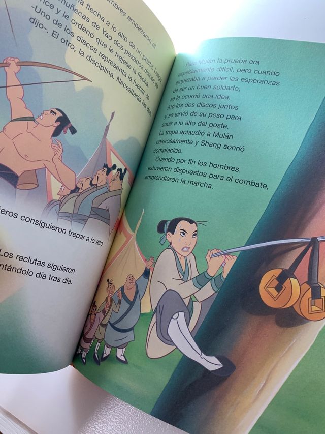 Libro de "Mulán"