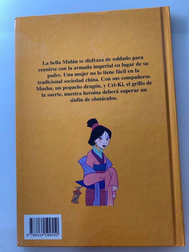Libro de "Mulán"