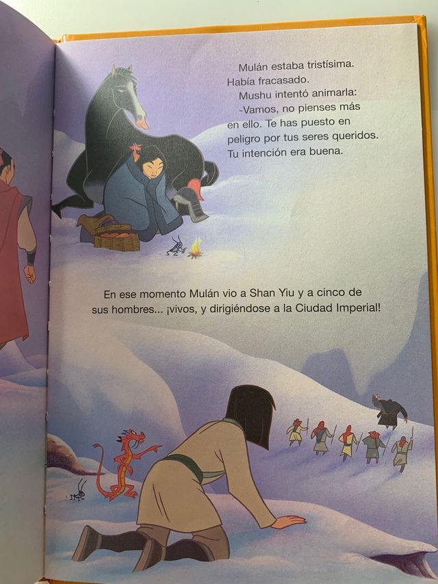 Libro de "Mulán"