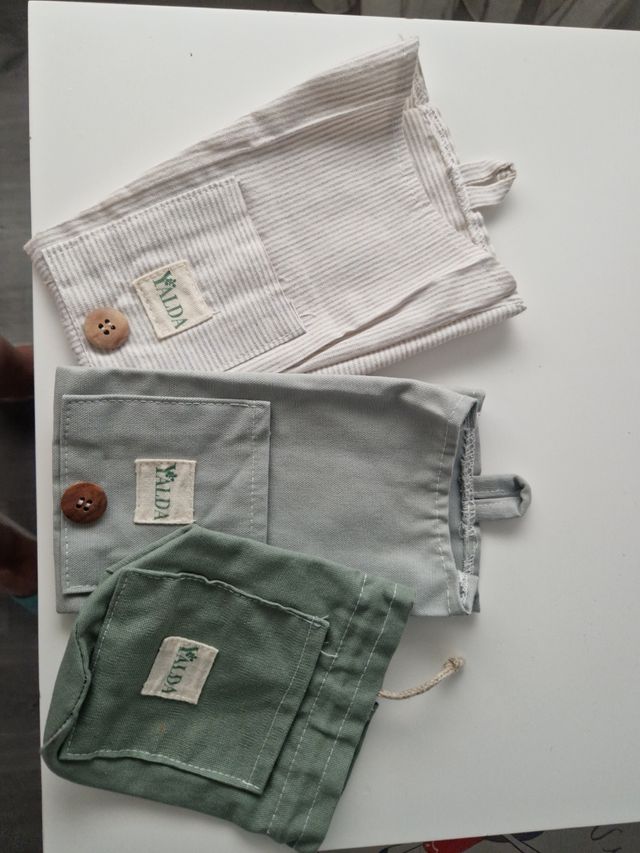 Bolsitos para móvil, kleenex etc 