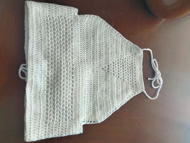 Top ganchillo con espalda al aire