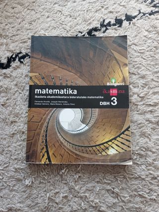 Matematika DBH 3 ikasketa akademikoa