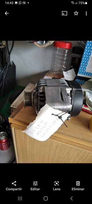 MOTOR DE ARRANQUE Y ALTERNADOR ROVER