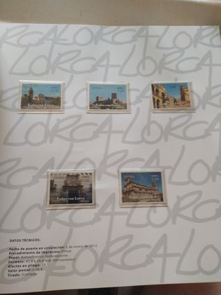 Libro de sellos de España y Andorra 2012