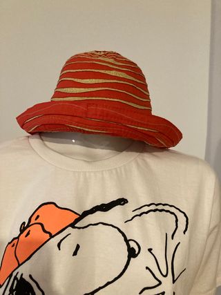 Sombrero de ala, estrecha clásico, sin estrenar