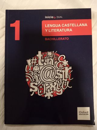 libro de Lengua Castellana y Literatura (Oxford)