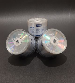 Discos Lyreco DVD+R y CD-R