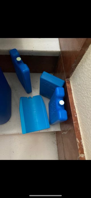 Placas de hielo para la nevera