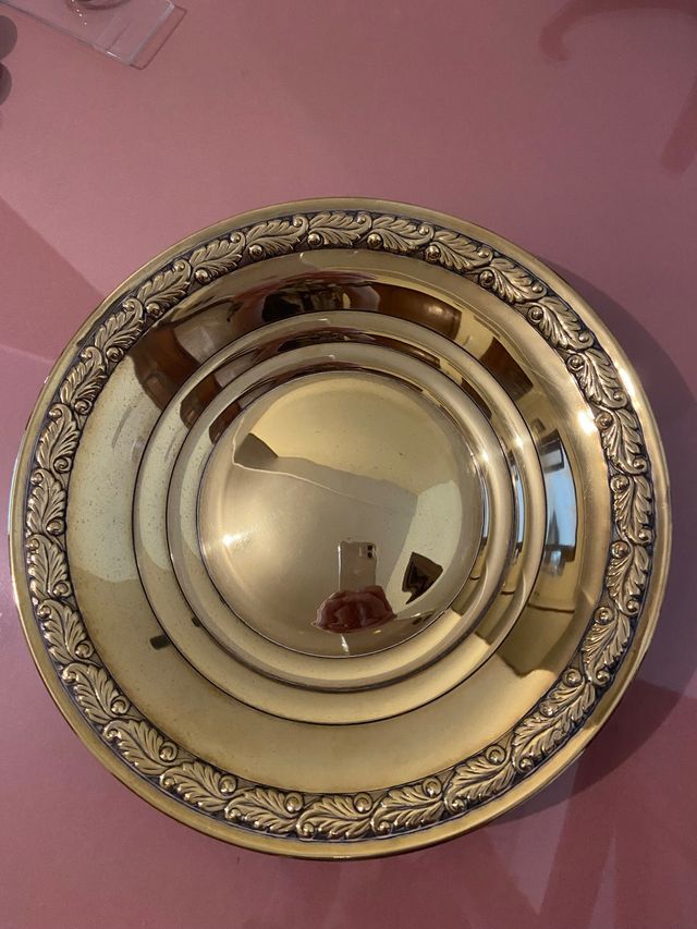 Centro mesa de alpaca