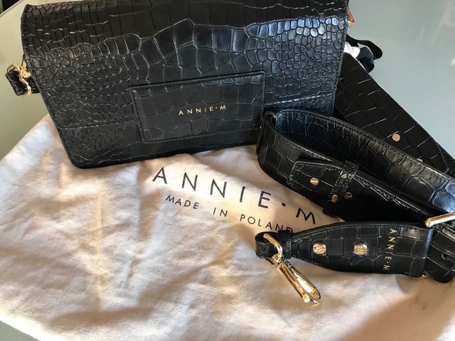 Bolso piel tipo cocodrilo Annie M