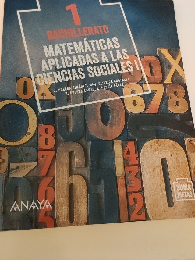 matemáticas aplicadas a las ciencias sociales 1 ba
