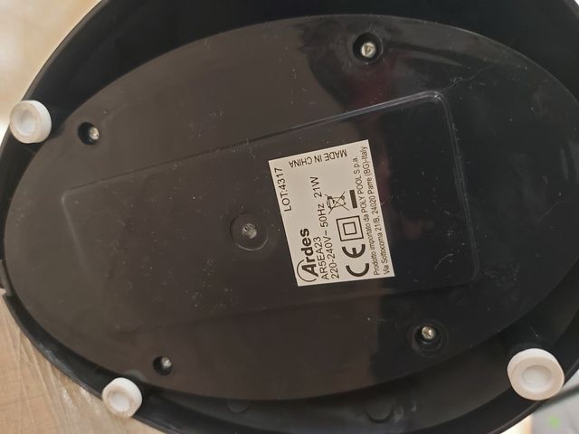 Ventilatore da tavolo