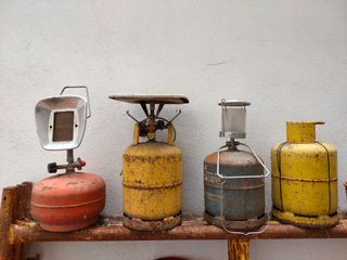 Set di bombole di gas da campeggio